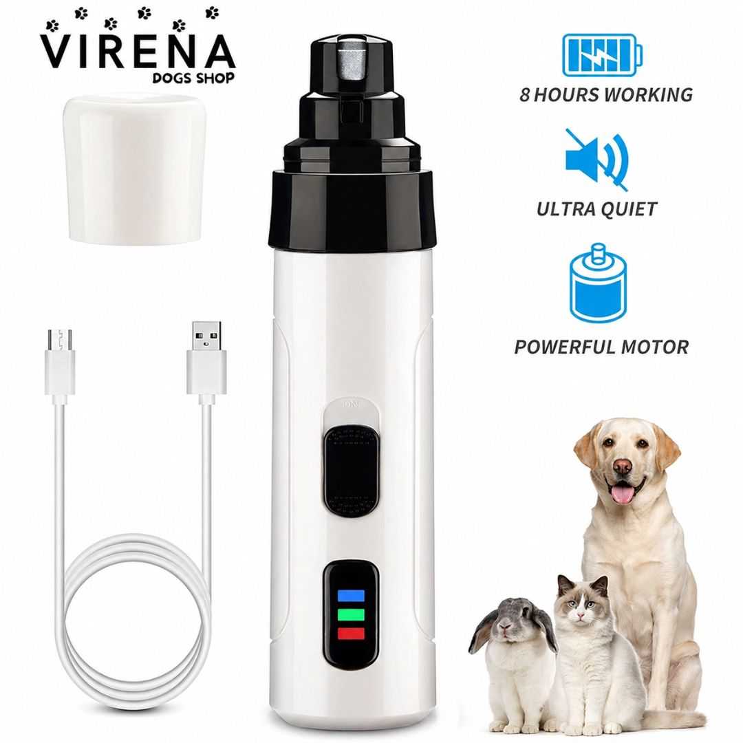 CalmPaws™ – Lima Elettrica Indolore per Unghie di Cani e Gatti