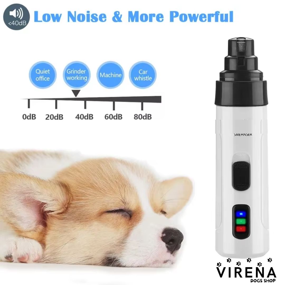 CalmPaws™ – Lima Elettrica Indolore per Unghie di Cani e Gatti