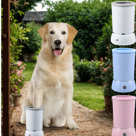 Pulitore Zampe Cane Automatico – CleanPaws™